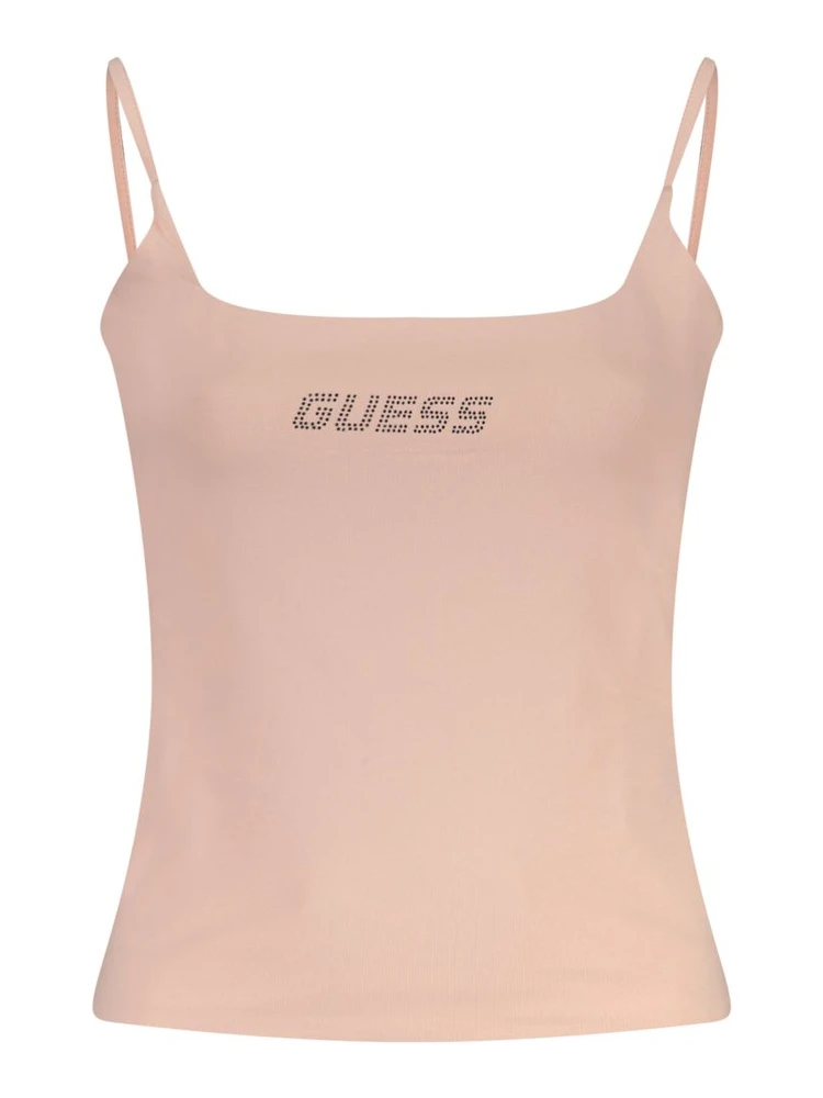 Pink Cotton Tank Tops