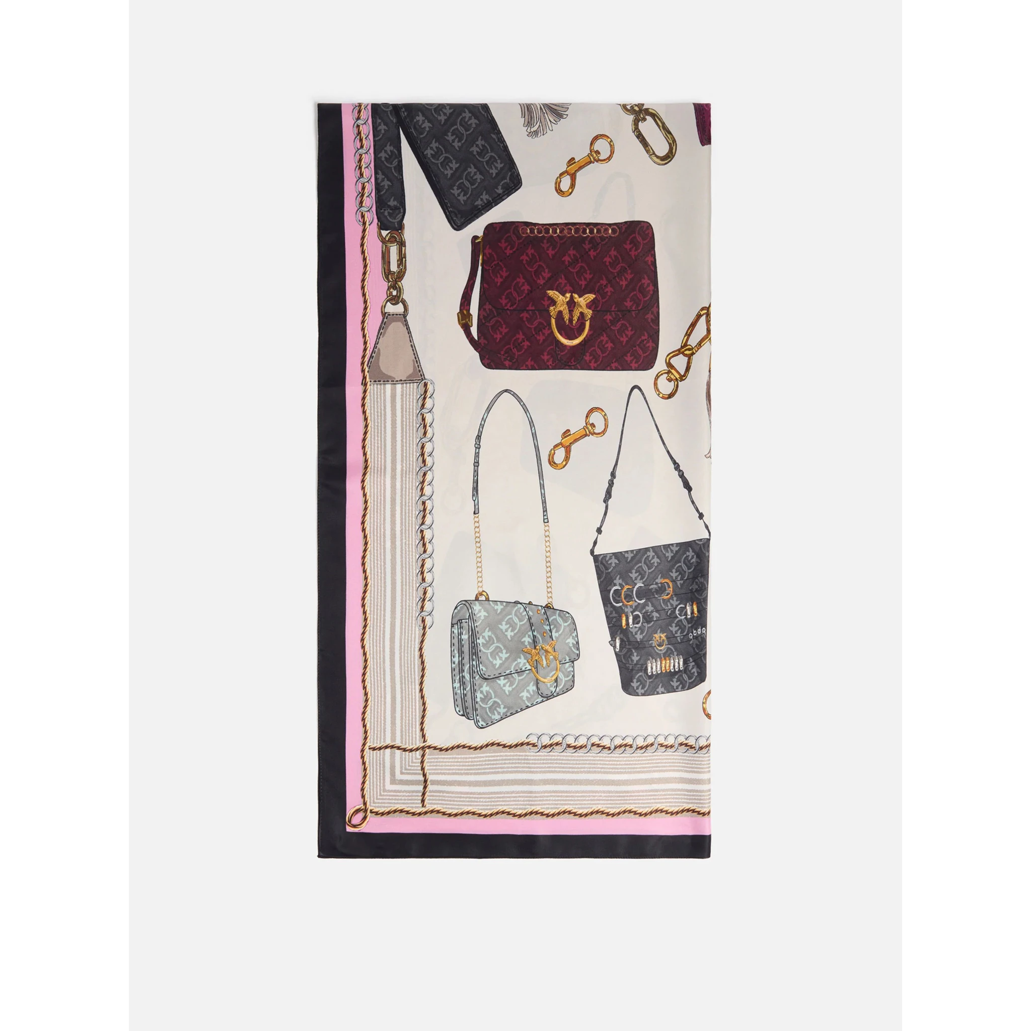 PINKO LIMBO FOULARD scarf