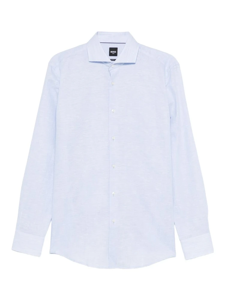 BOSS Shirts Light Blue