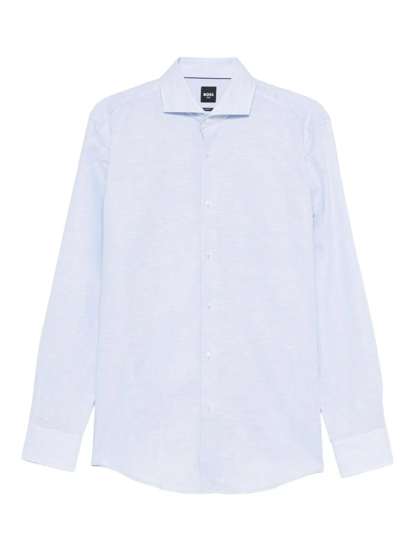 BOSS Shirts Light Blue