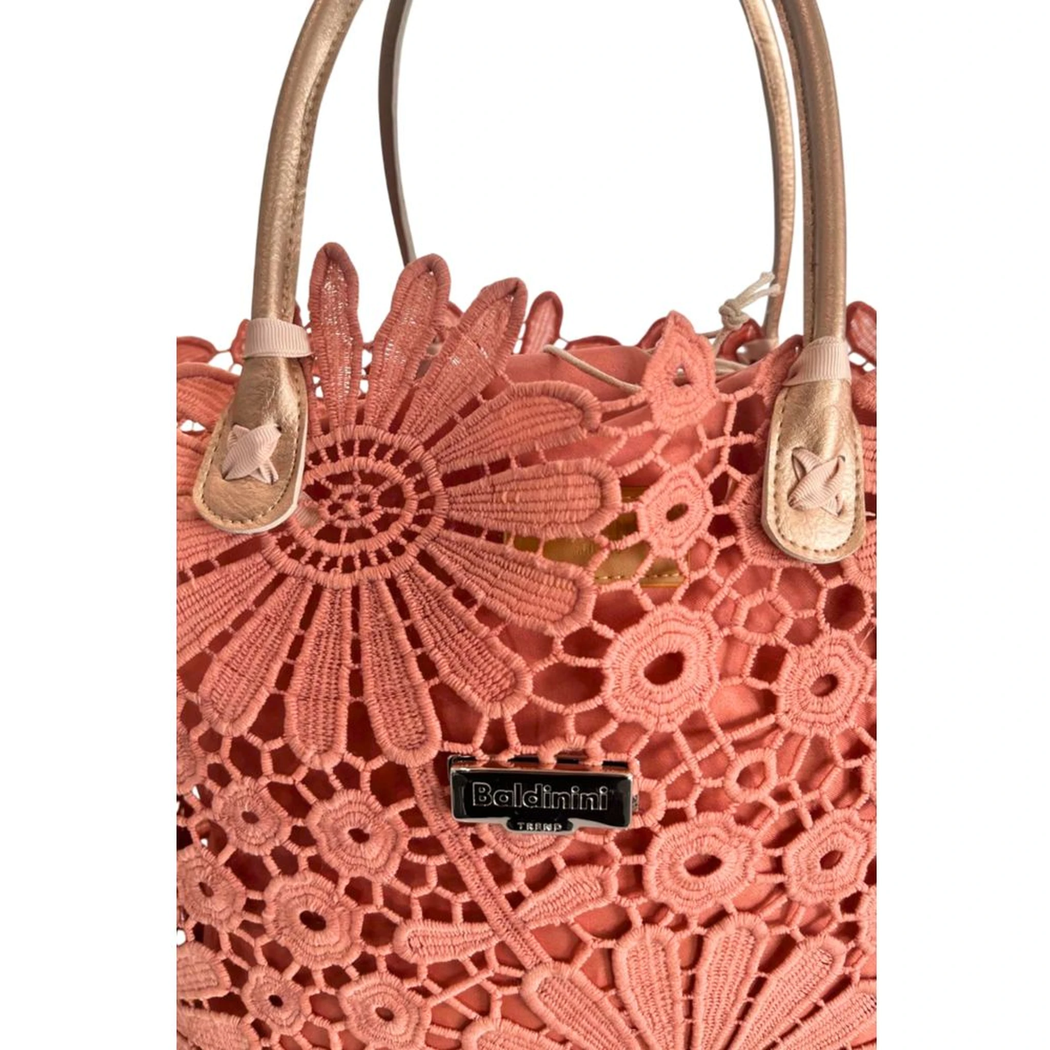 Pink PU Women Handbag