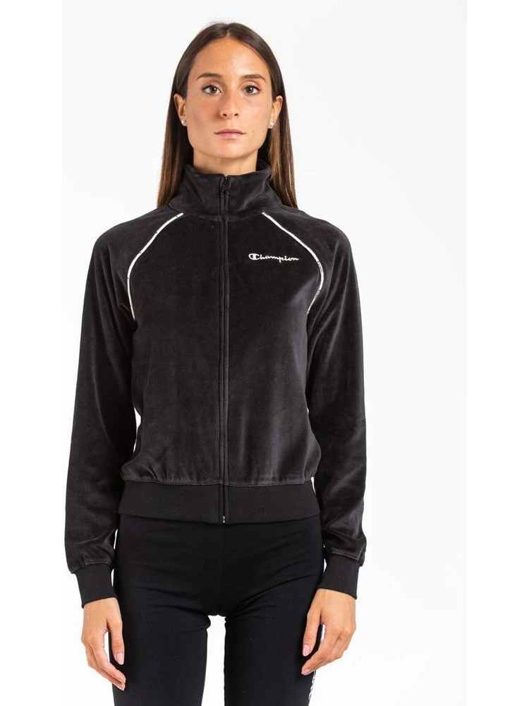 Black Cotton Sweatshirt