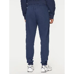 Blue Cotton Joggers (Workout Pants)