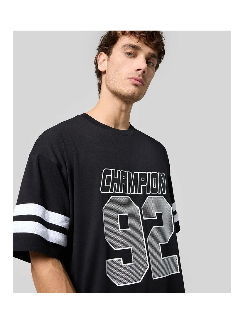 Black Cotton T-Shirt