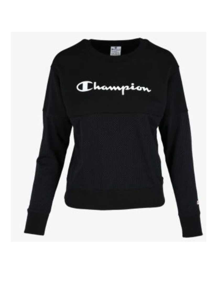 Black Cotton Sweatshirt