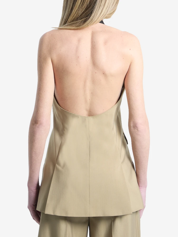 Nuraghe sleeveless jacket alternative