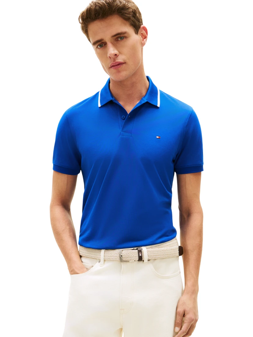 Tommy Hilfiger T-shirts and Polos China Blue