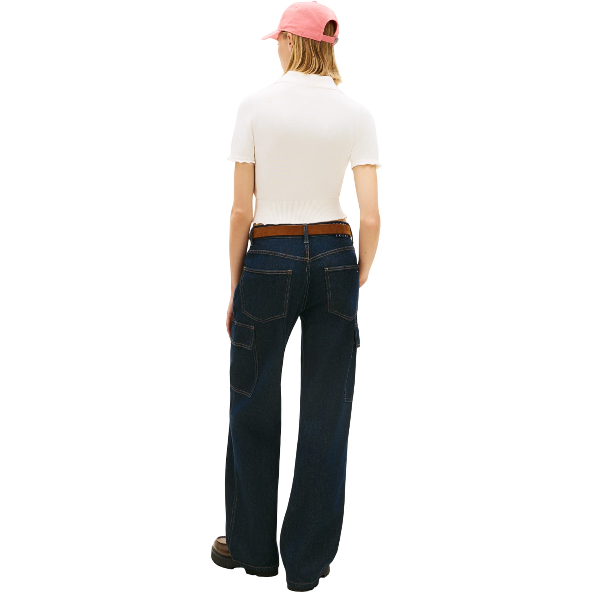 TOMMY JEANS  T-shirts and Polos White