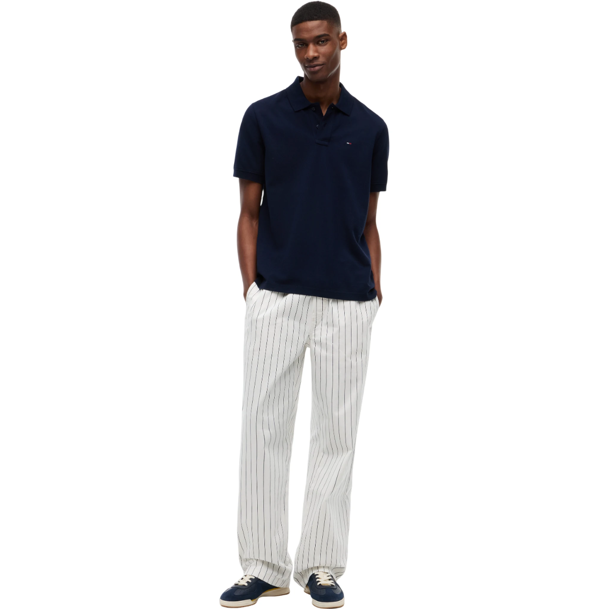 TOMMY JEANS  T-shirts and Polos Blue