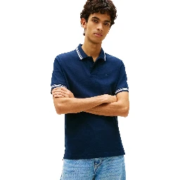 TOMMY JEANS  T-shirts and Polos Blue