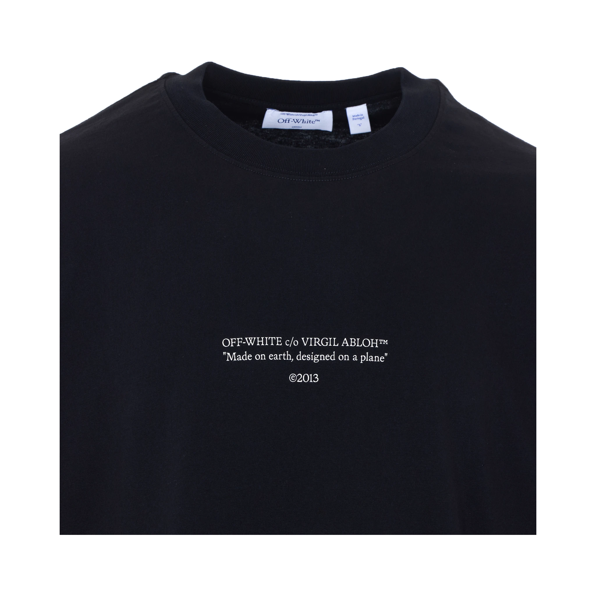Off White T-shirts and Polos Black