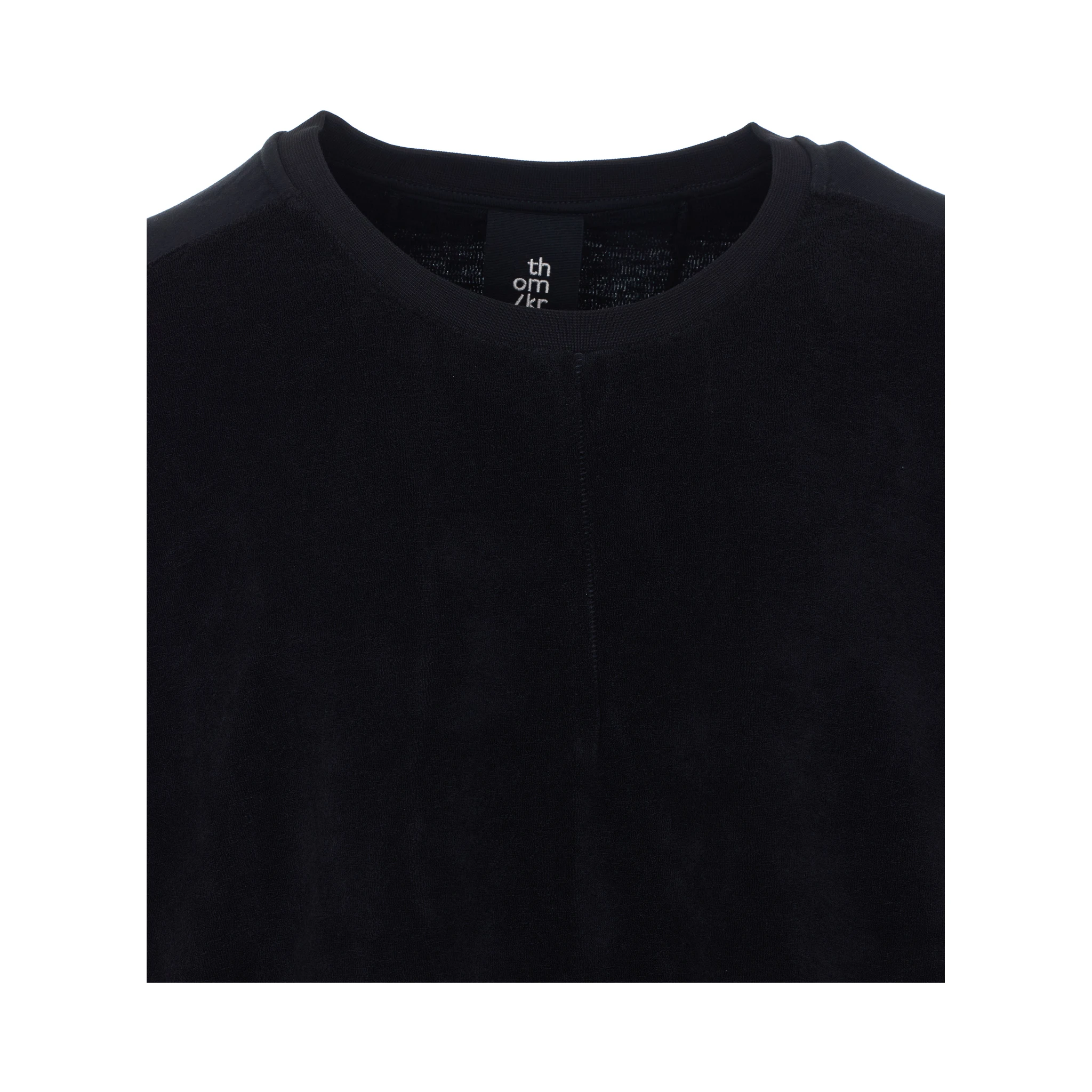 Thom Krom T-shirts and Polos Black