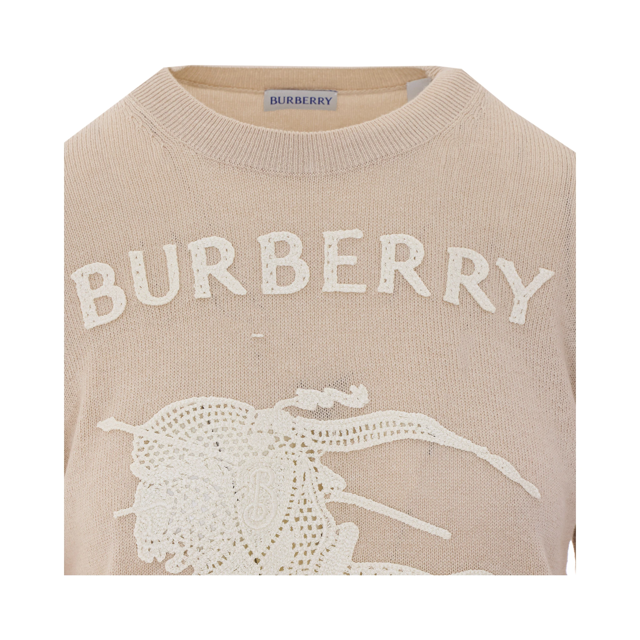 Burberry Sweaters Beige