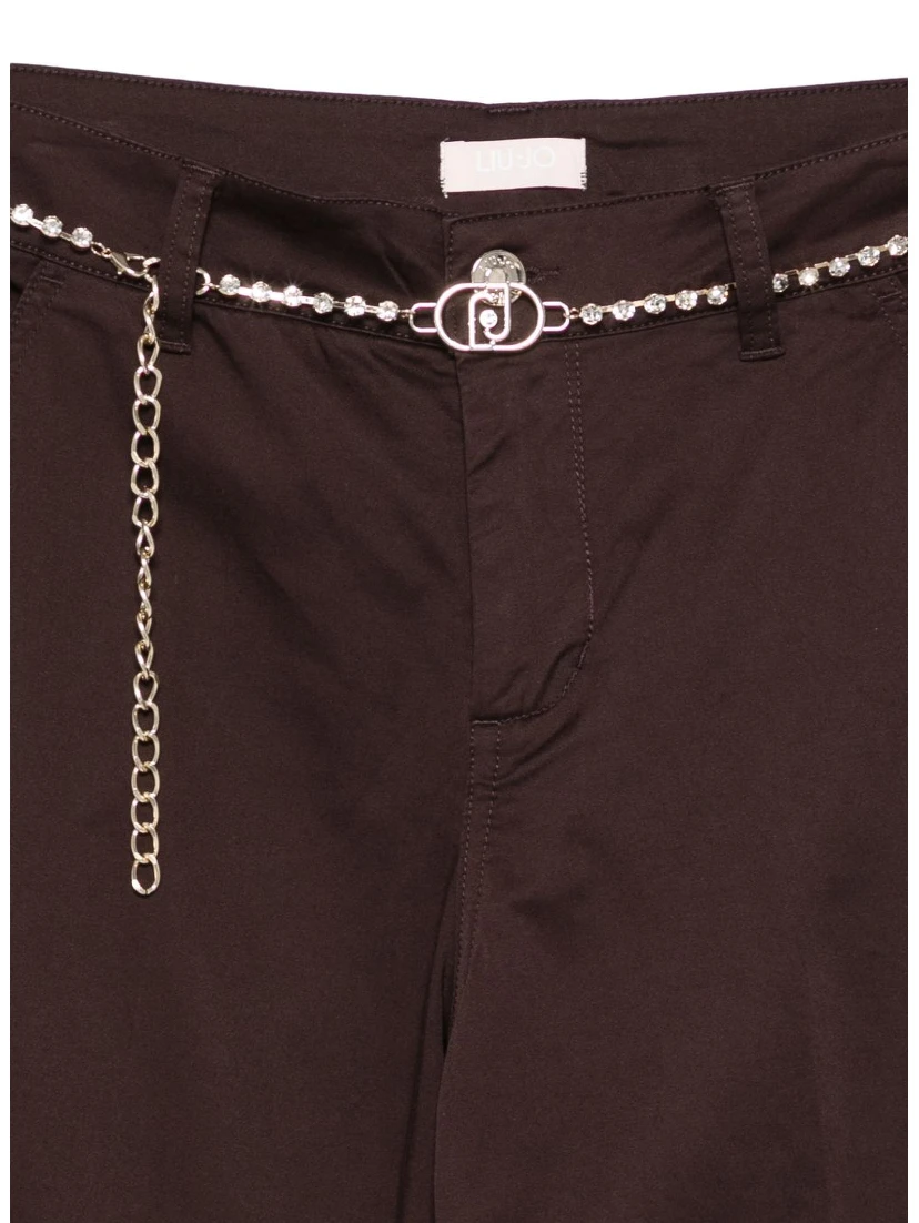 Liu Jo Trousers Brown