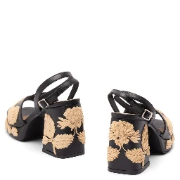 Castaner Sandals Black