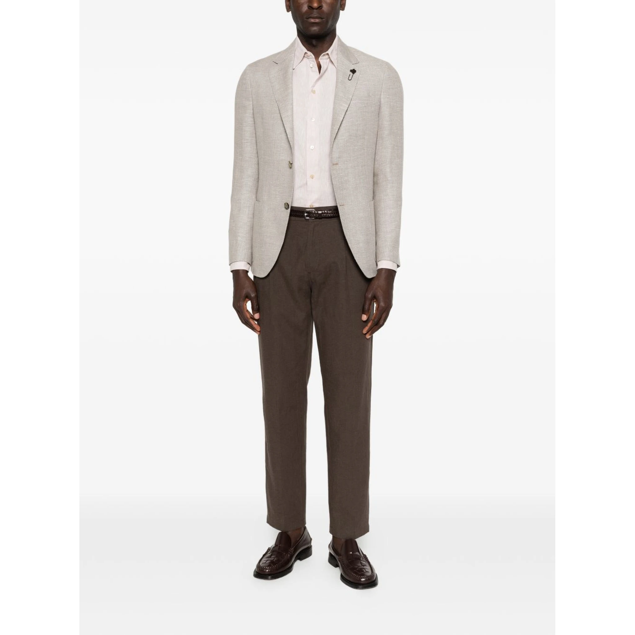Herno Trousers Brown