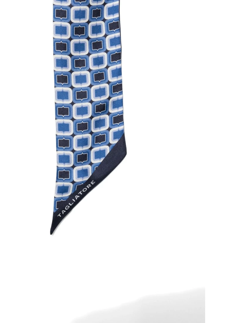 Tagliatore Scarfs Blue