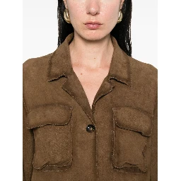 THE JACK AND JACKIE LEATHERS Jackets Grey