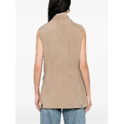 THE JACK AND JACKIE LEATHERS Jackets Beige