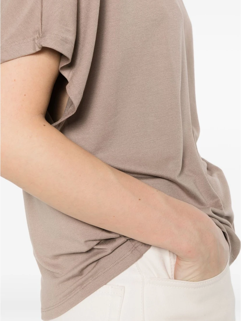 Majestic Filatures T-shirts and Polos Brown