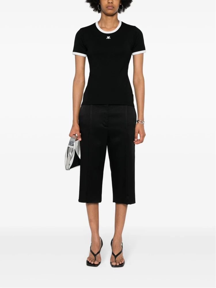 Courreges T-shirts and Polos Black alternative