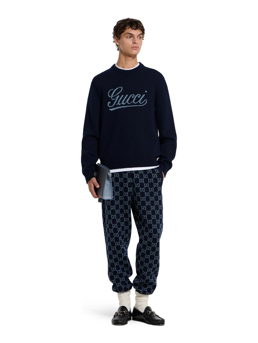 Gucci Sweaters Blue