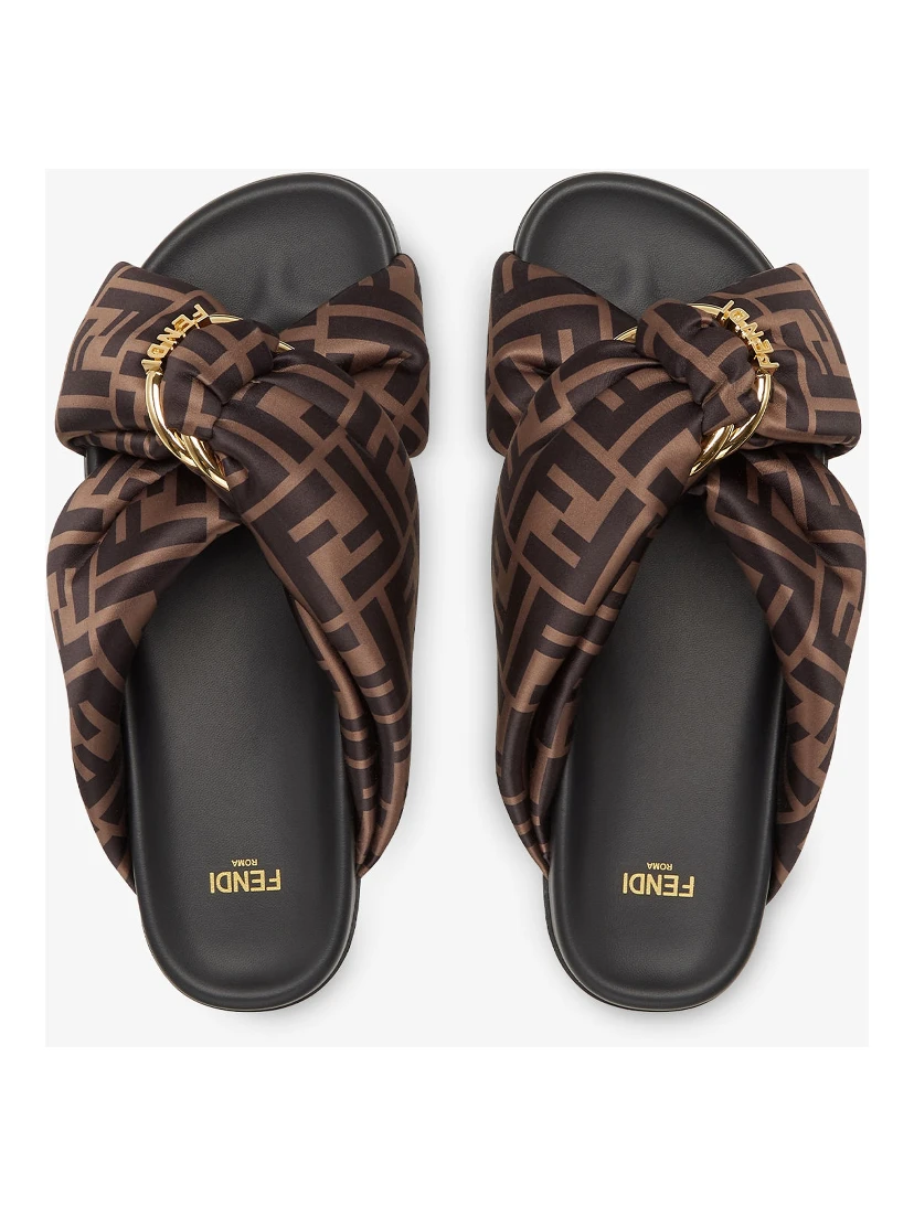 Fendi Sandals Brown