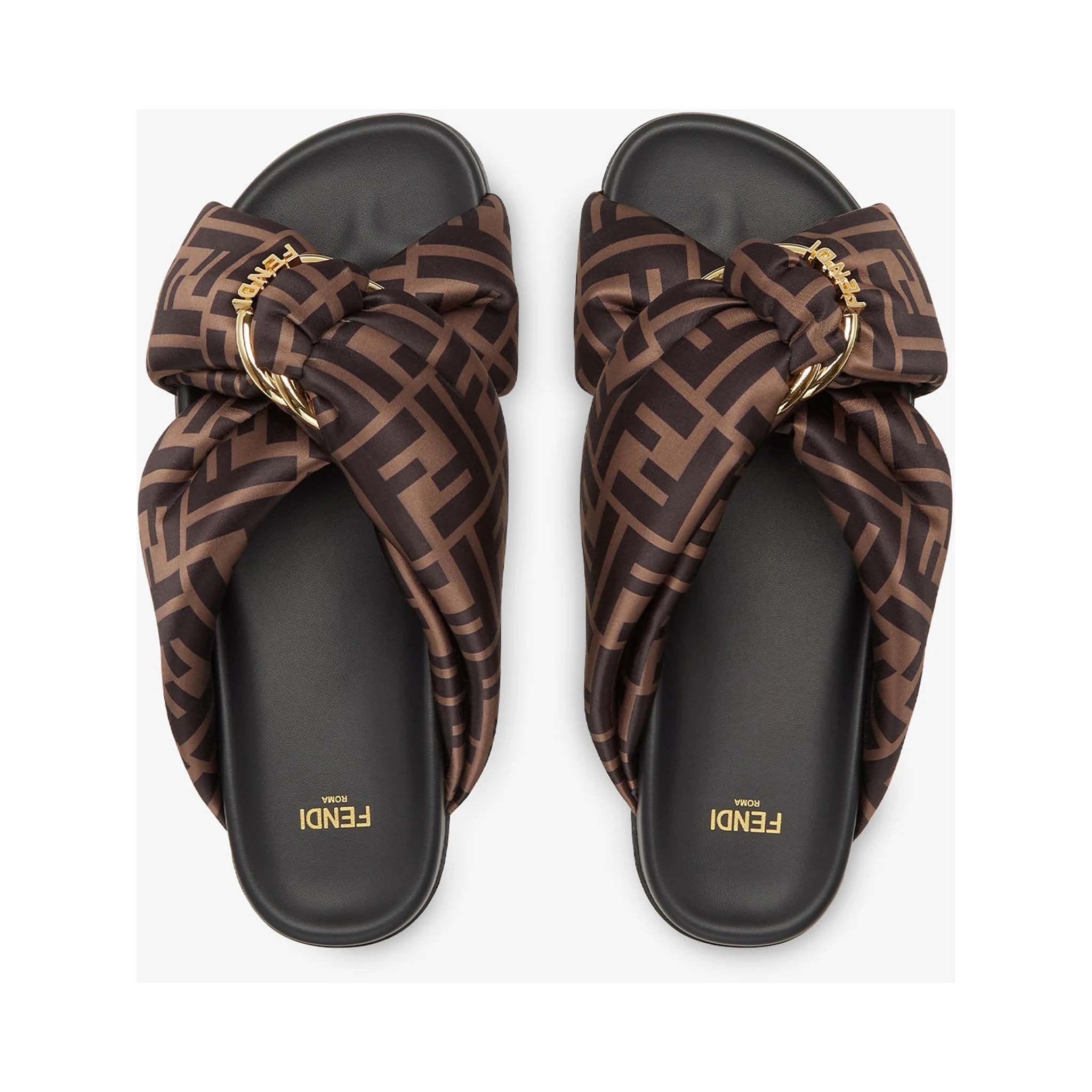 Fendi Sandals Brown