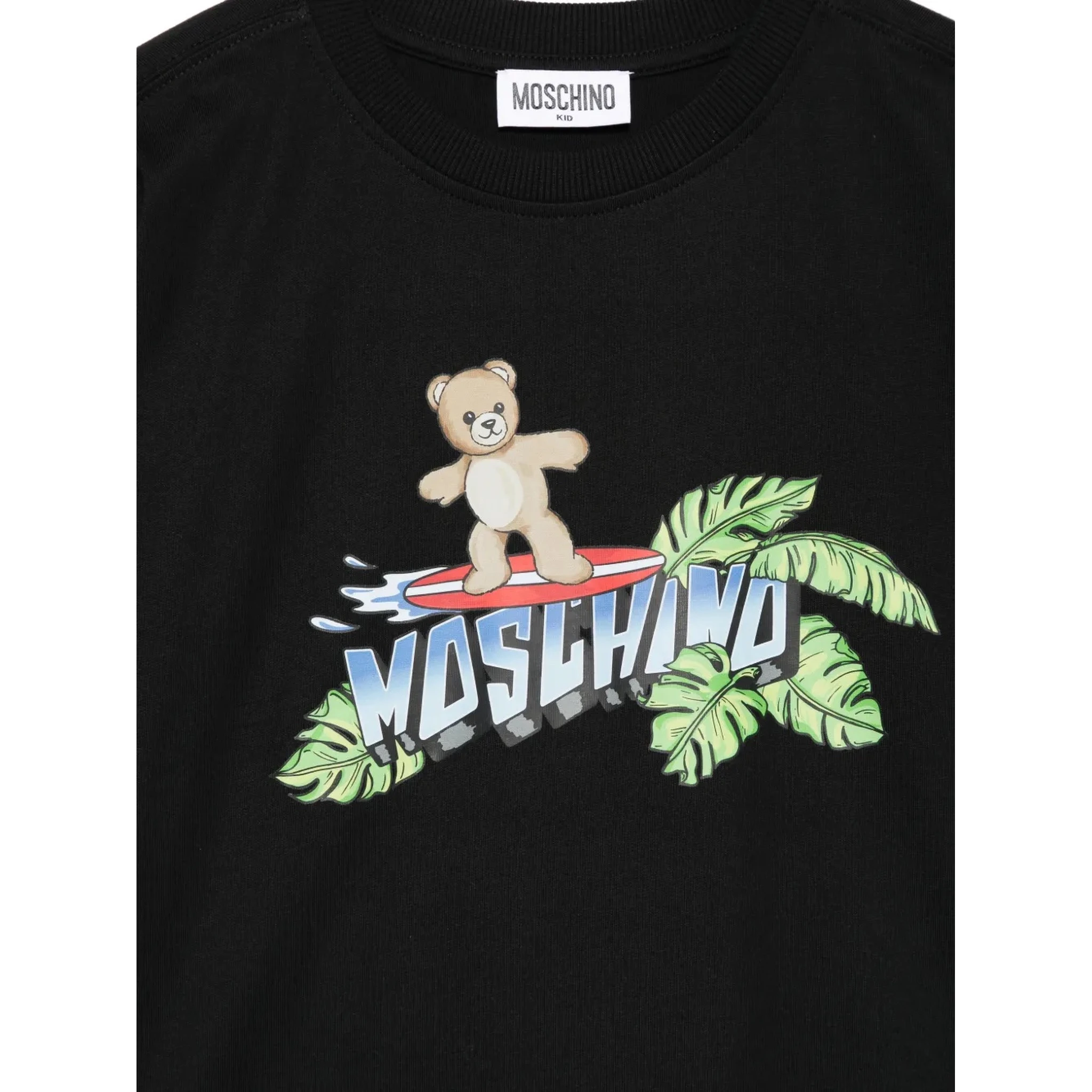 MOSCHINO KIDS T-shirts and Polos Black