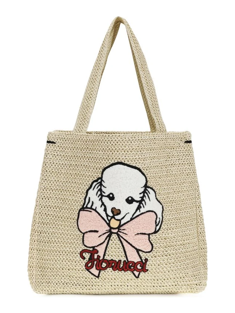 Beige Paper Handbag