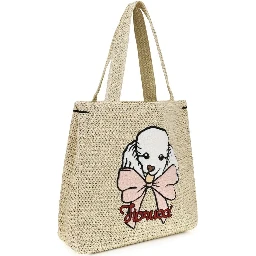 Beige Paper Handbag