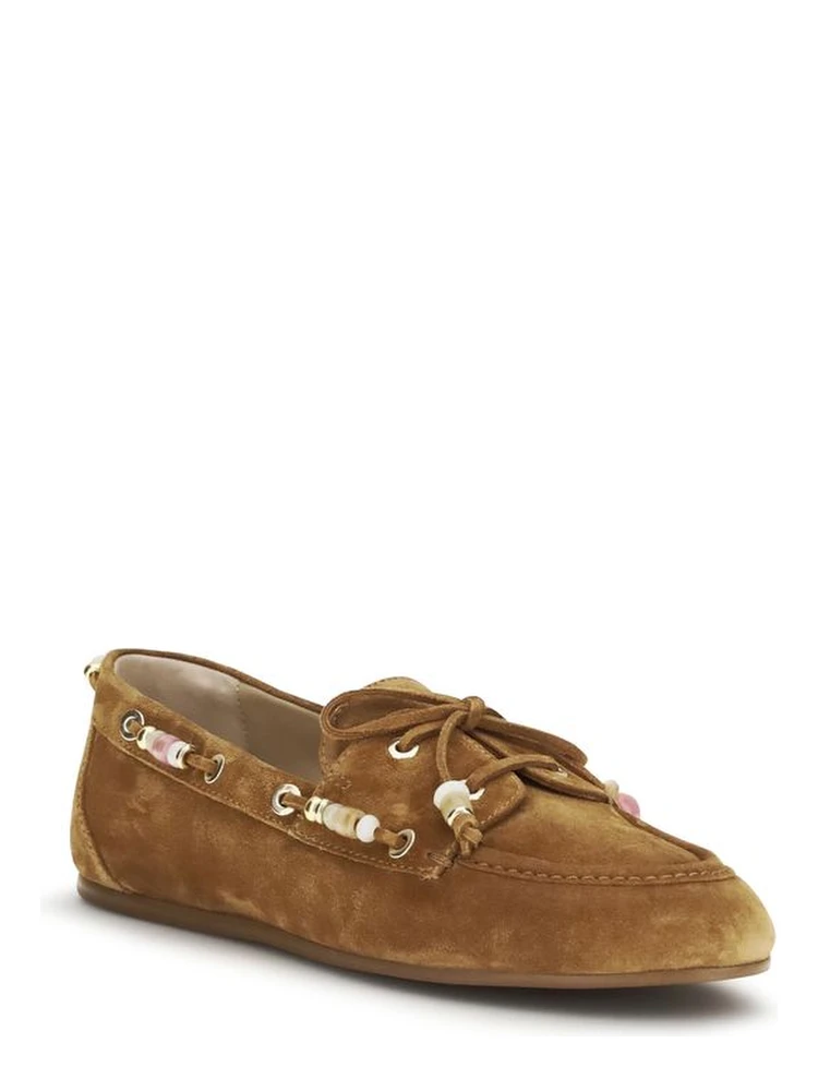Brown Calf Leather Bos Taurus Slip-On Loafers alternative