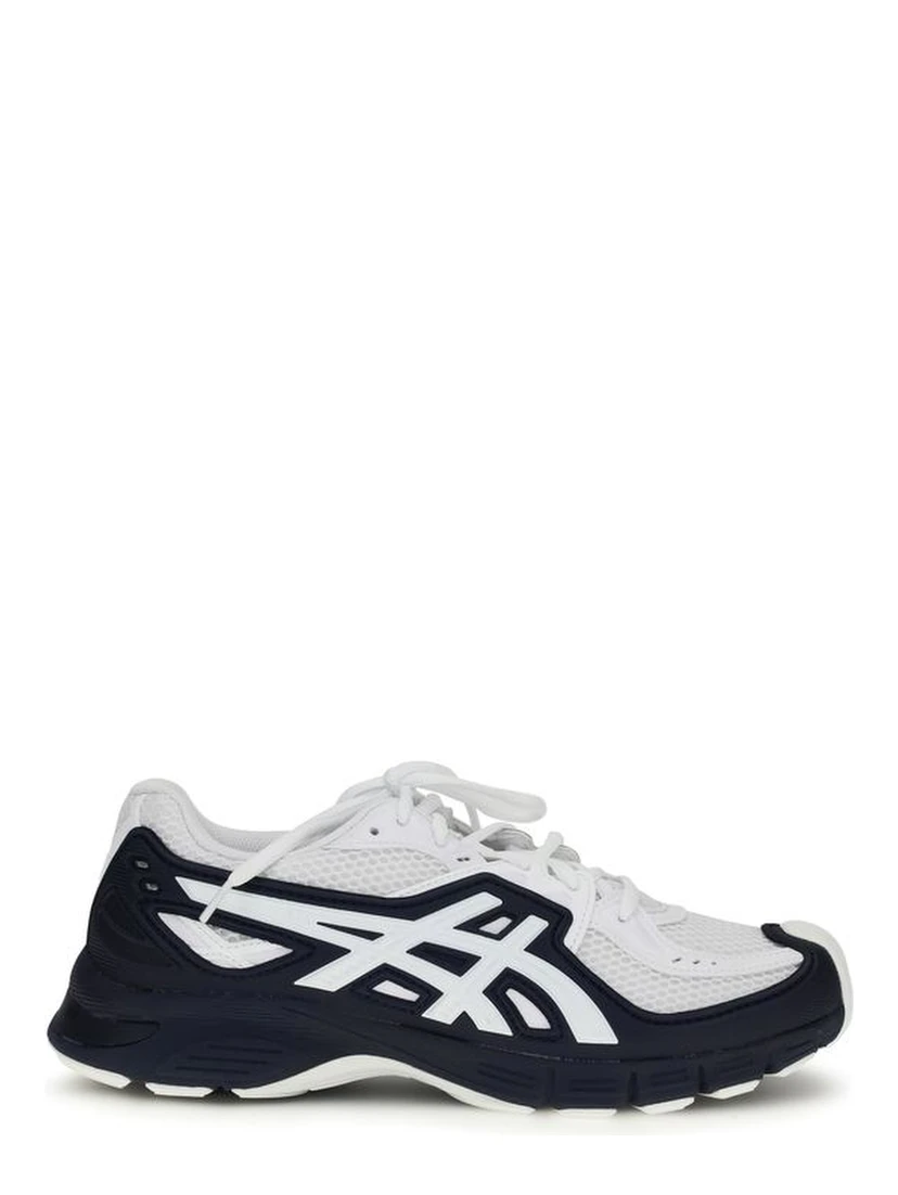 Black Polyester Athletic Sneakers