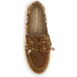 Brown Calf Leather Bos Taurus Slip-On Loafers