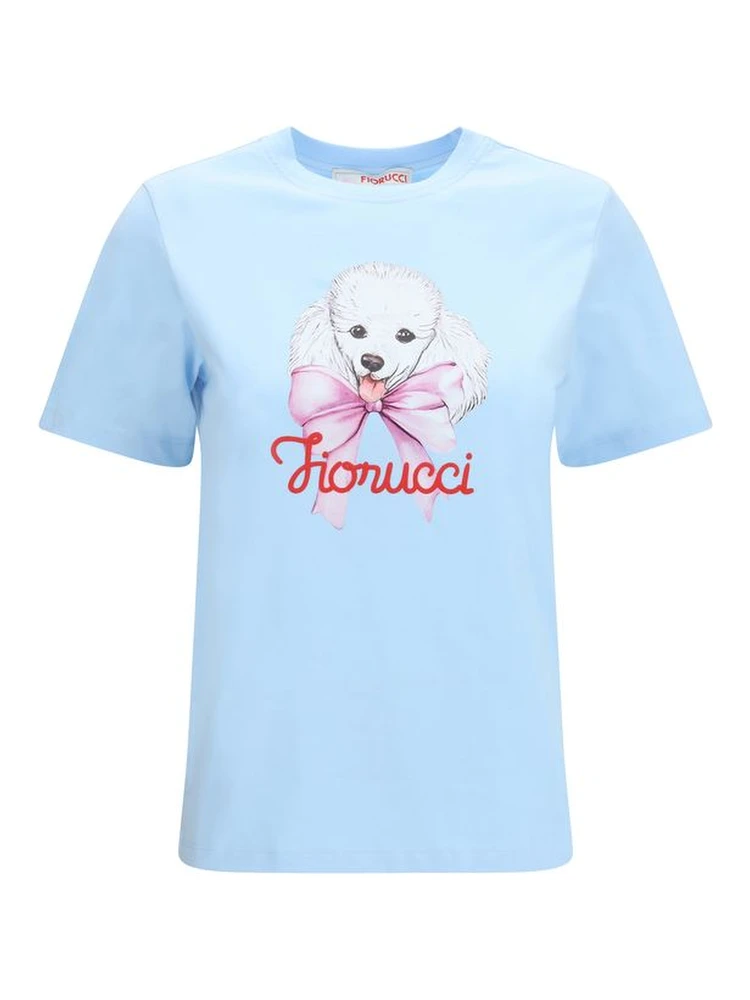 Blue Cotton T-Shirt