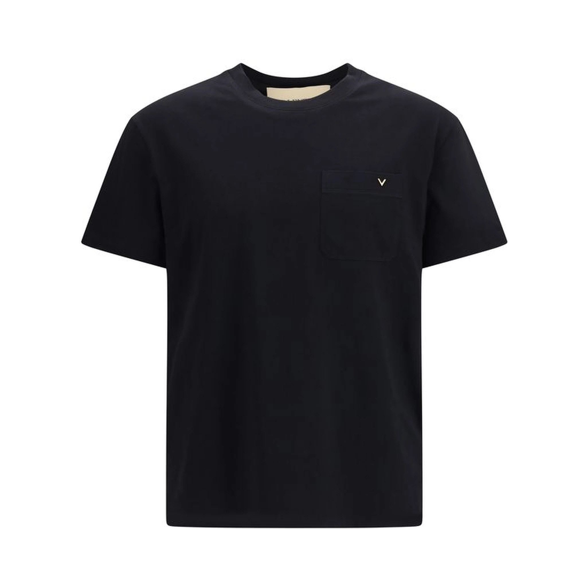 Black Cotton T-Shirt
