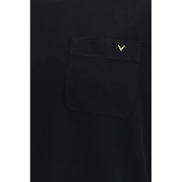 Black Cotton T-Shirt