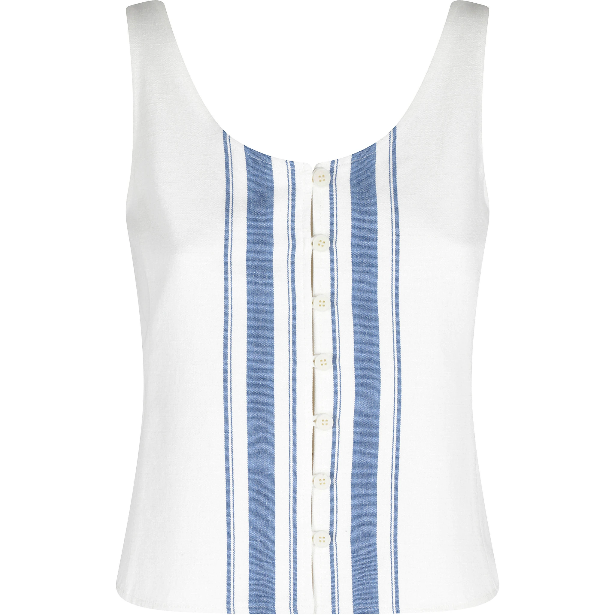 STRIPE SLEEVELESS TOP
