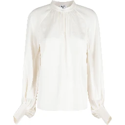 STAND COLLAR BLOUSE