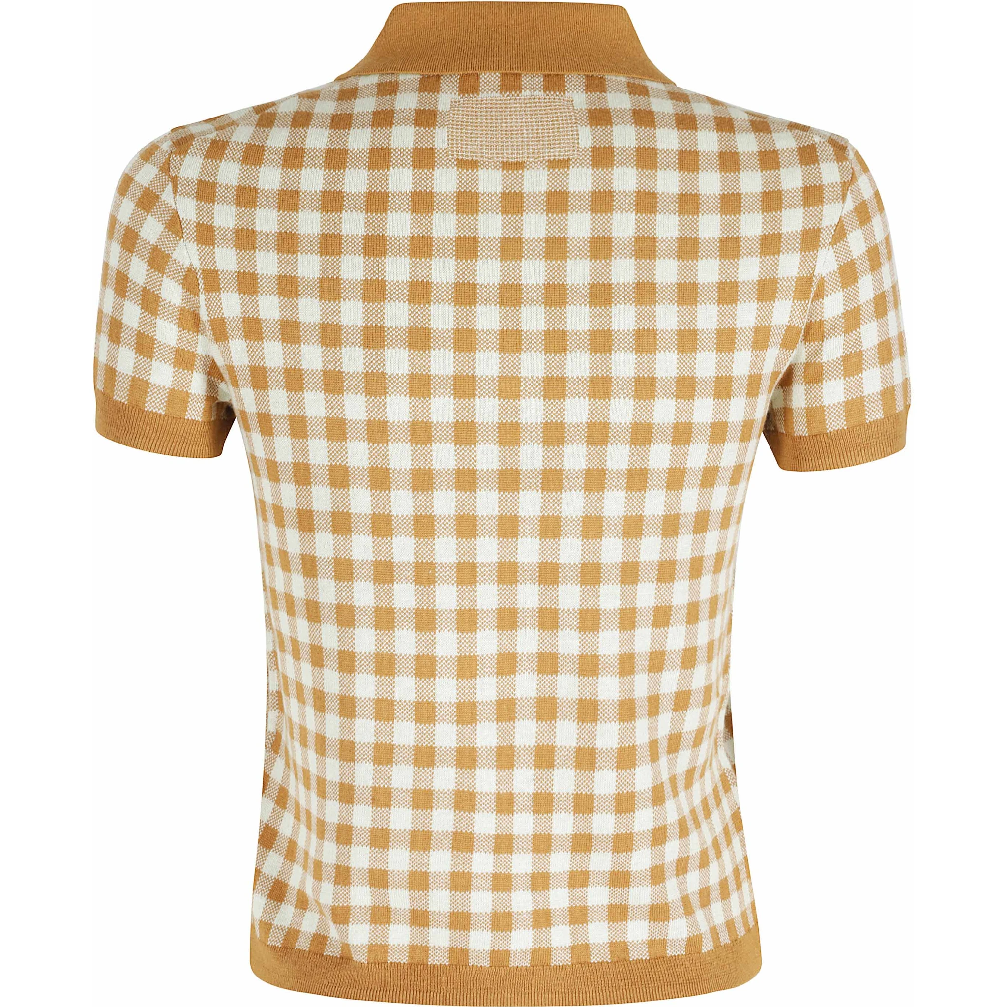 GINGHAM SHRUNKEN POLO
