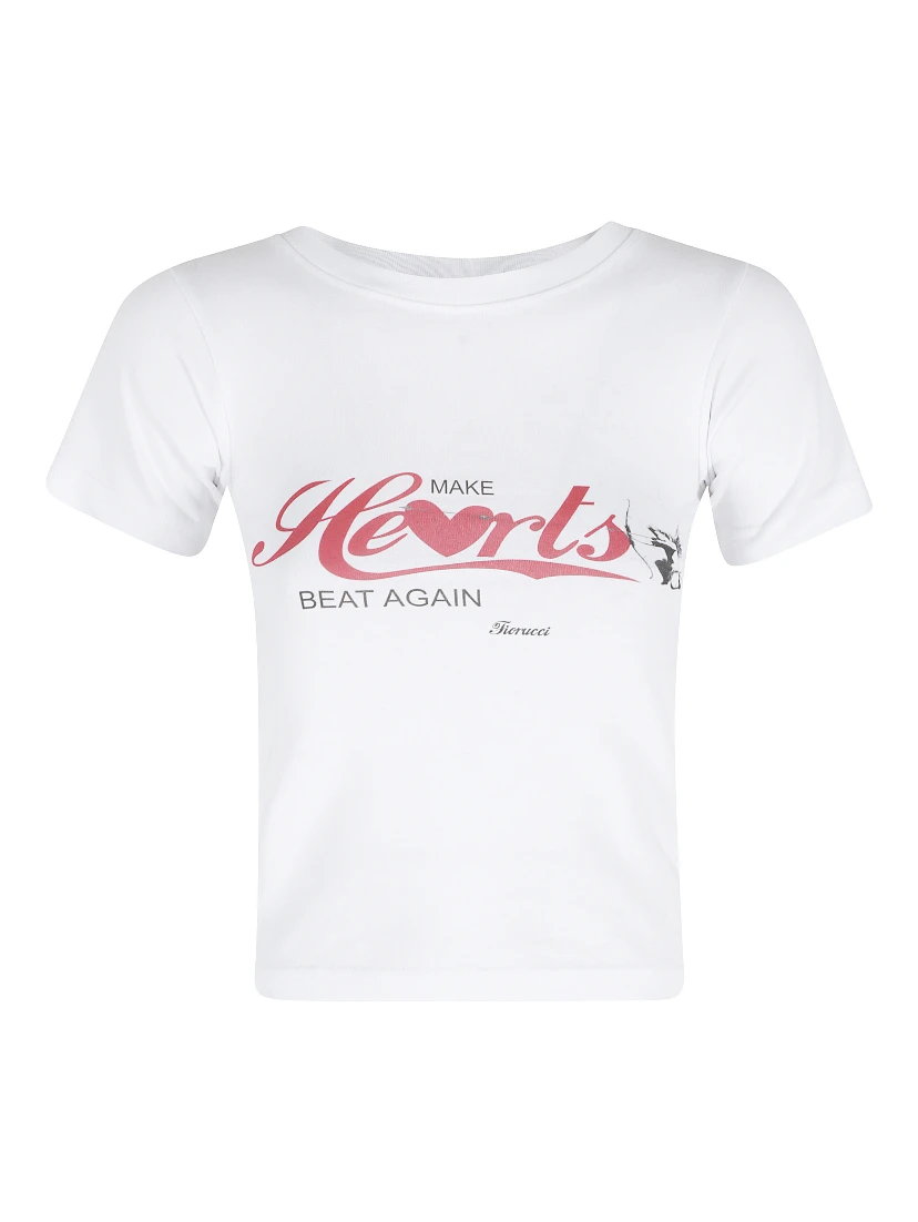 MAKE HEARTS BEAT AGAIN PRINT BABY TSHIRT