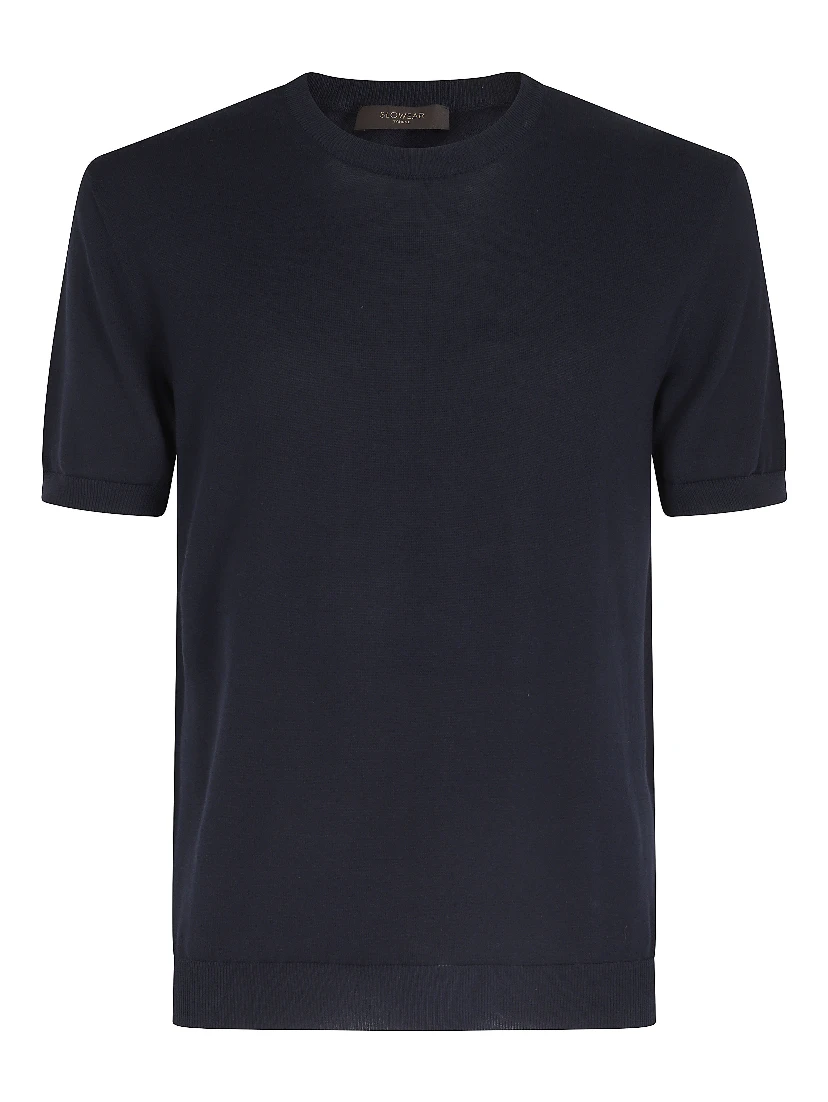 MAGLIA GIROCOLLO MC SLIM FIT
