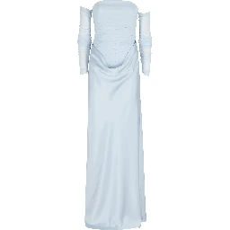 RUCHED MAXI DRESS
