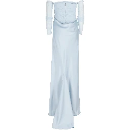 RUCHED MAXI DRESS