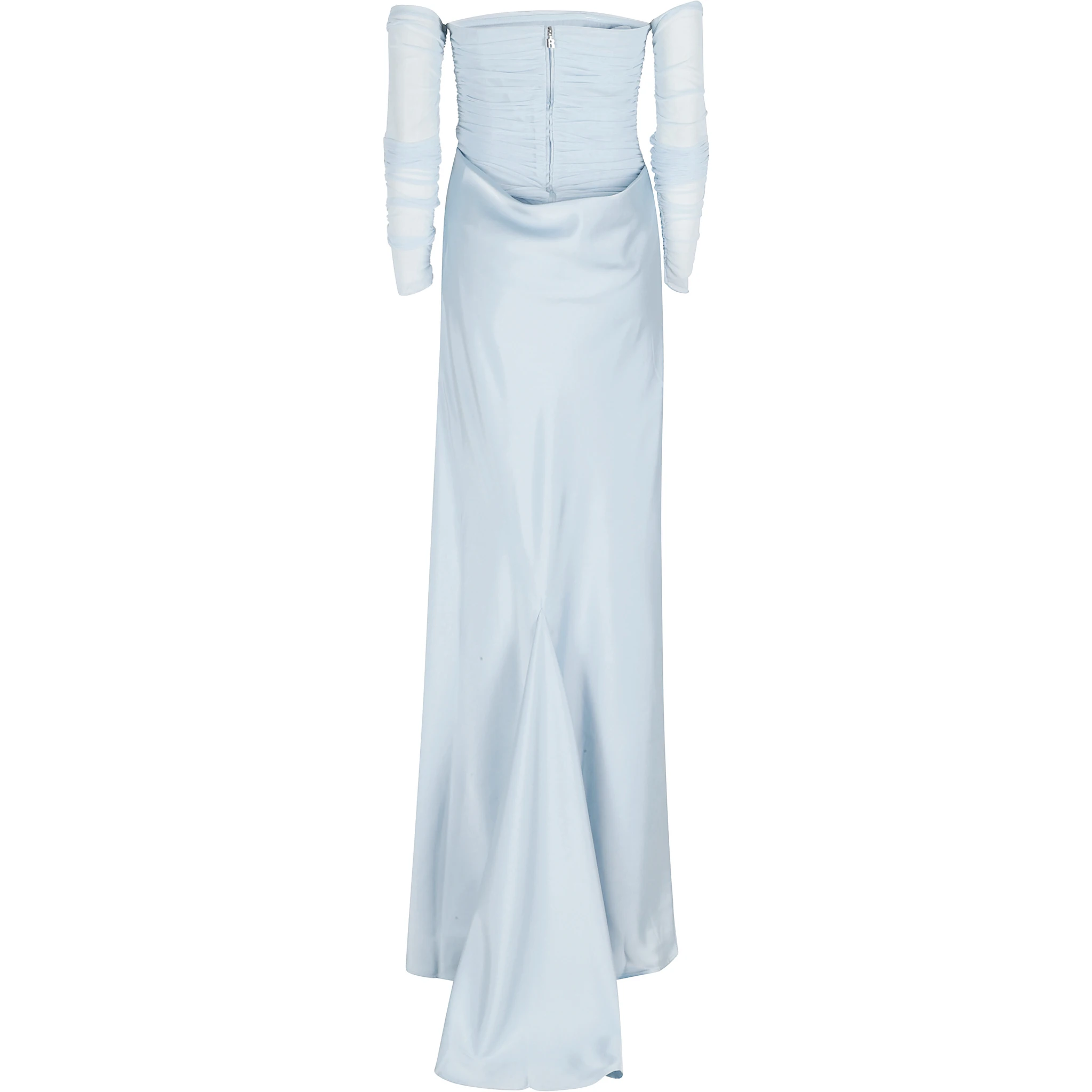 RUCHED MAXI DRESS