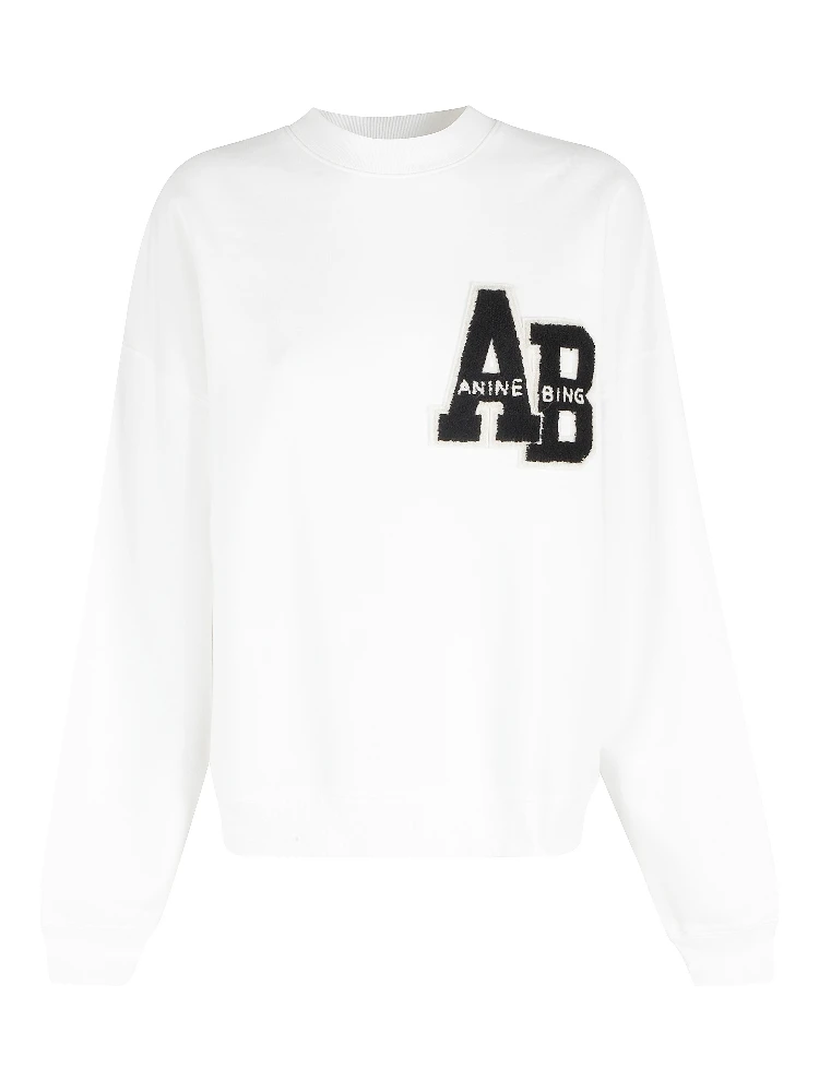 MILES OVERSIZED SWEATSHIRT LETTERMAN