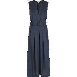 BELTED LONG DRESS