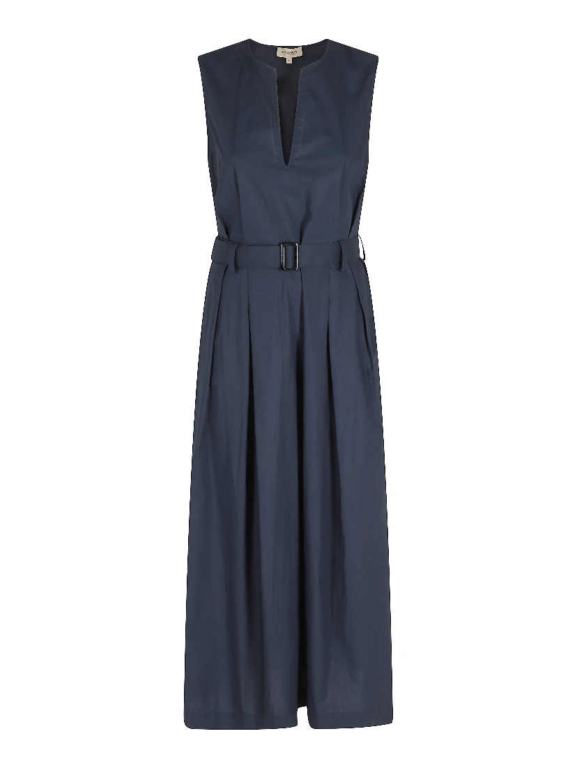 BELTED LONG DRESS