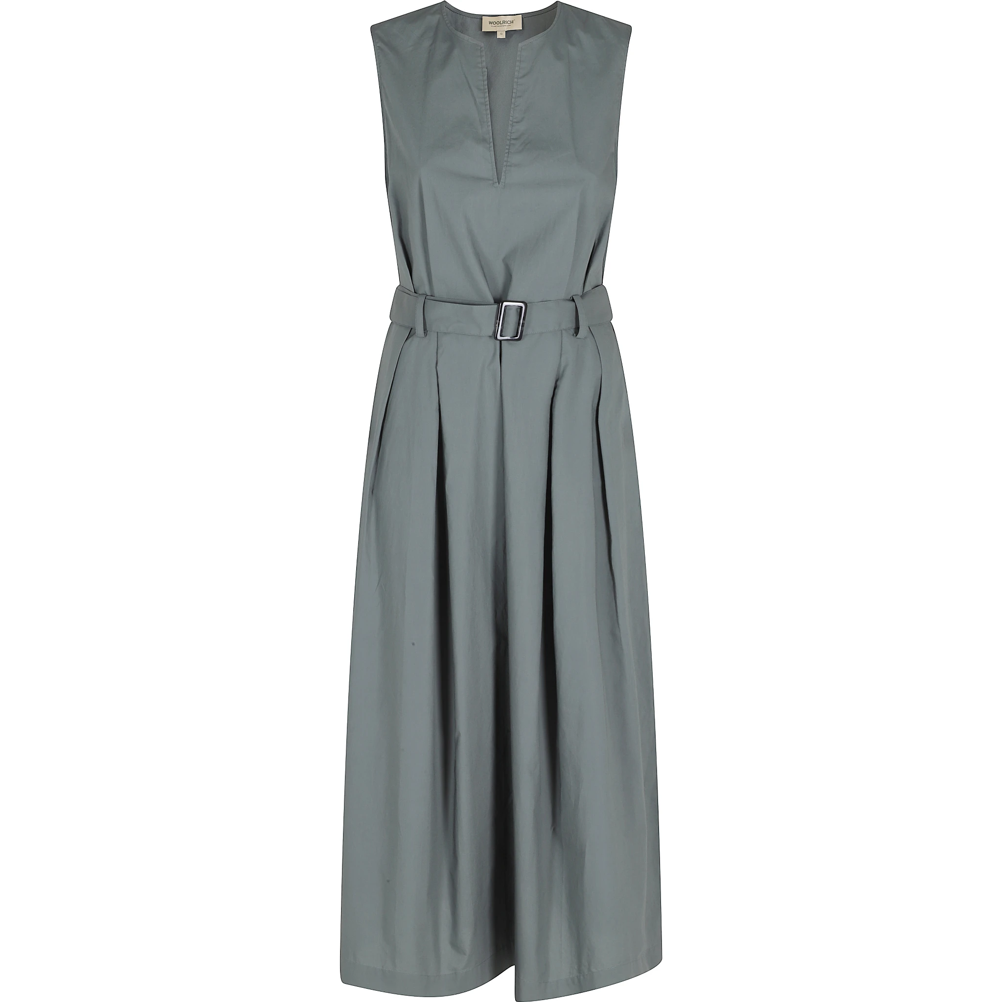 BELTED LONG DRESS