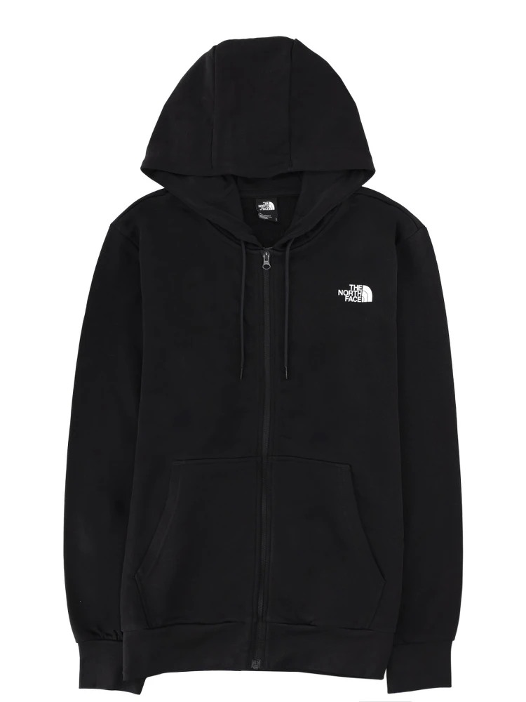 FELPA CON LOGO E ZIP